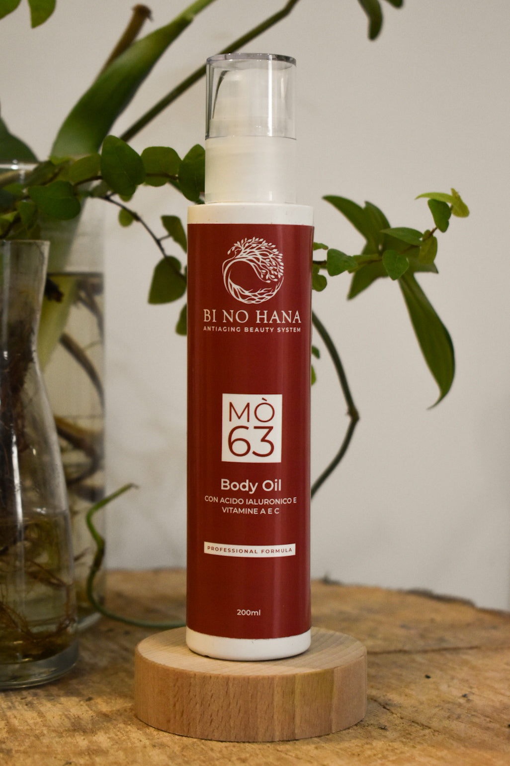 Mò63 Body Oil con Acido Ialuronico e Vitamina A e C